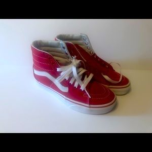 Vans red women’s size5